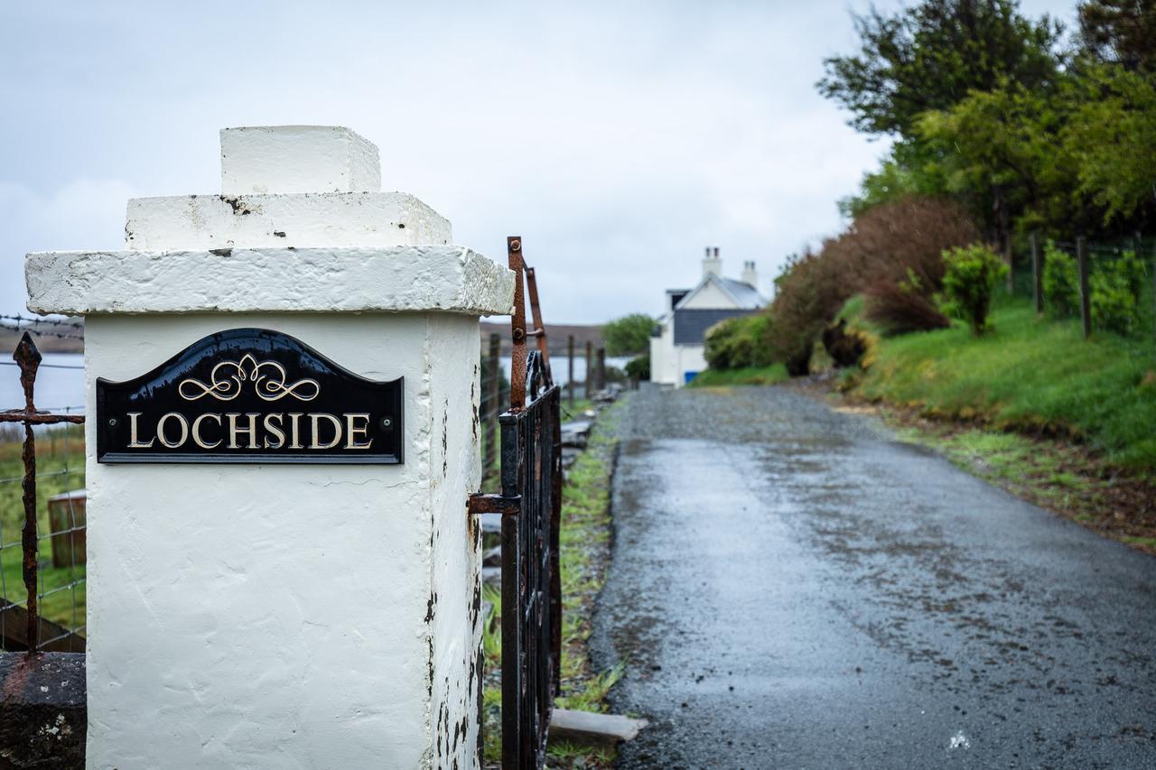 Lochside Villa Staffin Exterior foto